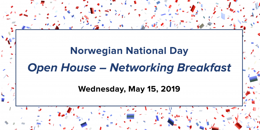 Invitation to Norwegian National Day Networking Breakfast
