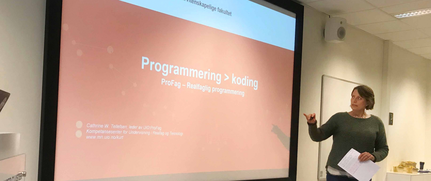 KUR programming event for teachers to learn to teach programming.