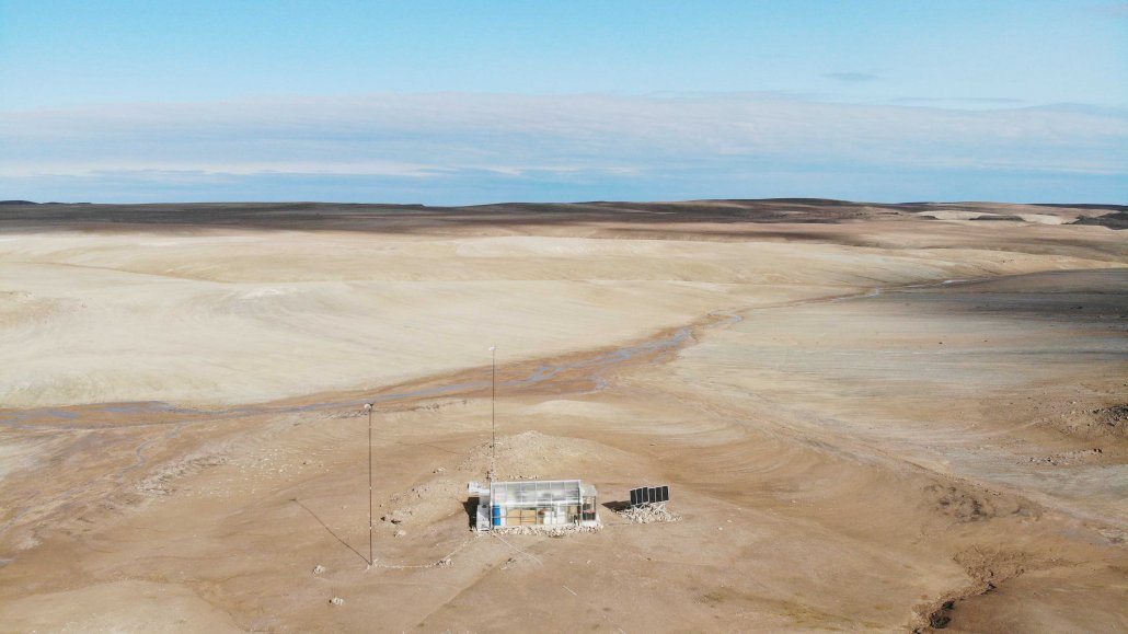 Devon Island is where NTENTION and Moina have tested the drone glove for the Mars Institute. Photo: Moina Medbøe Tamuly.