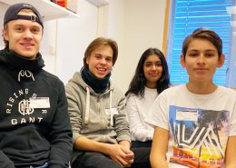 The Ullern students visited the Core Facility for Advanced Light Microscopy at Oslo University Hospital.
