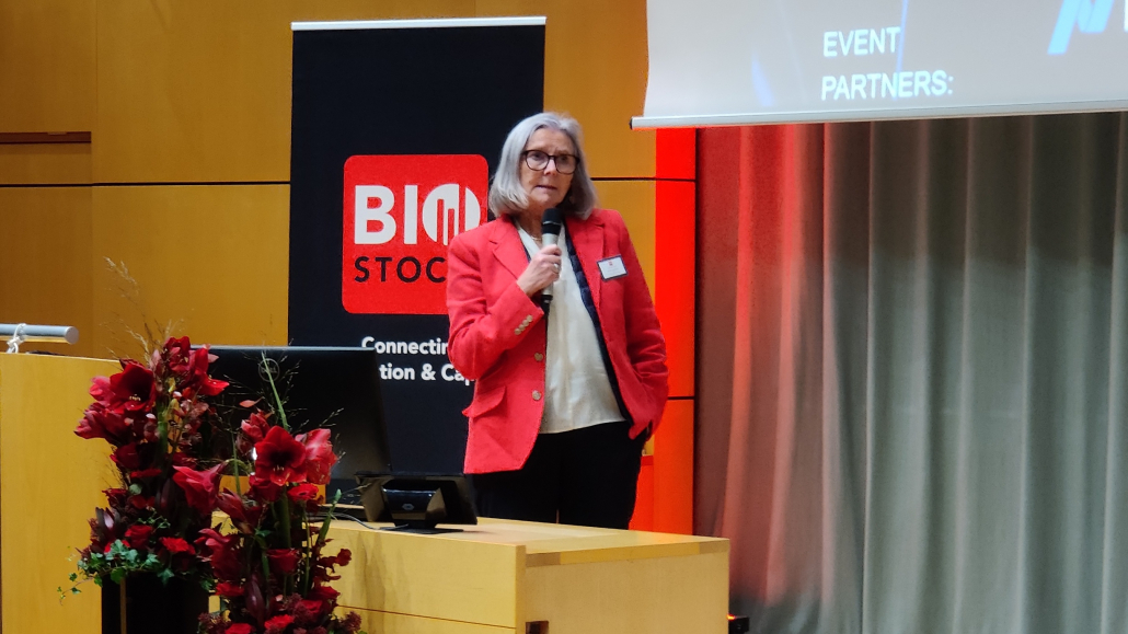 •Kongsberg Beam Technology ble presentert av CEO Kerstin Jakobsson. Selskapet utvikler neste-generasjons protonterapi ved å persontilpasse behandlingen til hver enkelt pasient. 